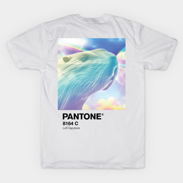 Pantone lofi Capybara by theartistmusician